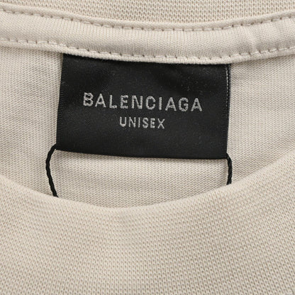 T-shirt beige Balenciaga avec motif EREWHON