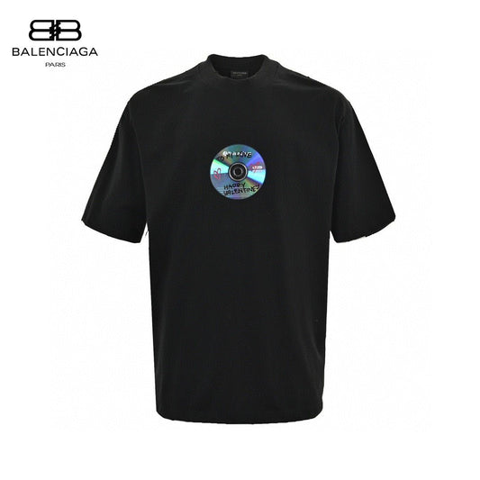 T-shirt noir Balenciaga CD Graphic
