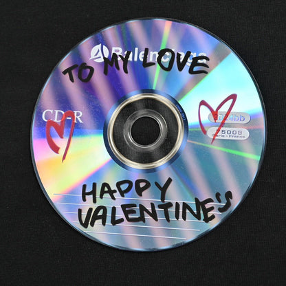 T-shirt noir Balenciaga CD Graphic