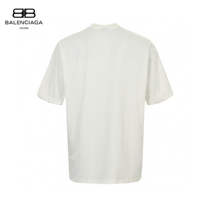 T-shirt blanc Balenciaga CD Graphic