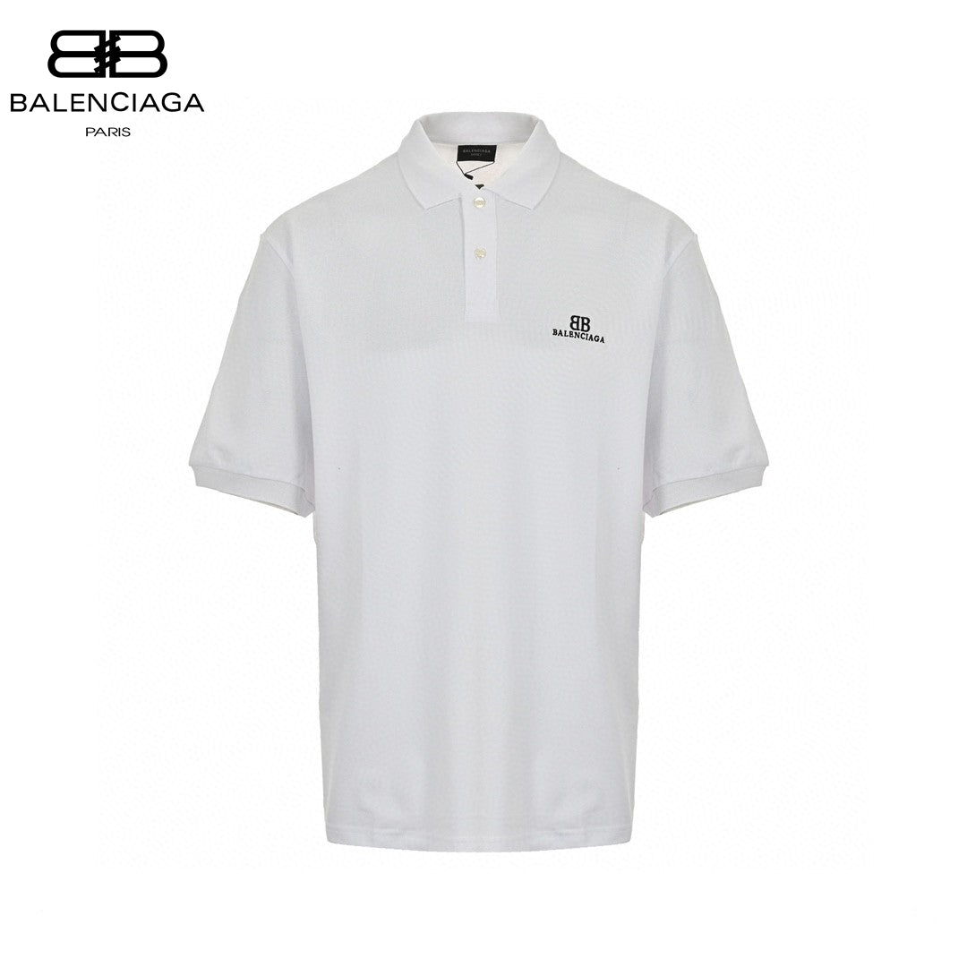 Polo Balenciaga à logo classique