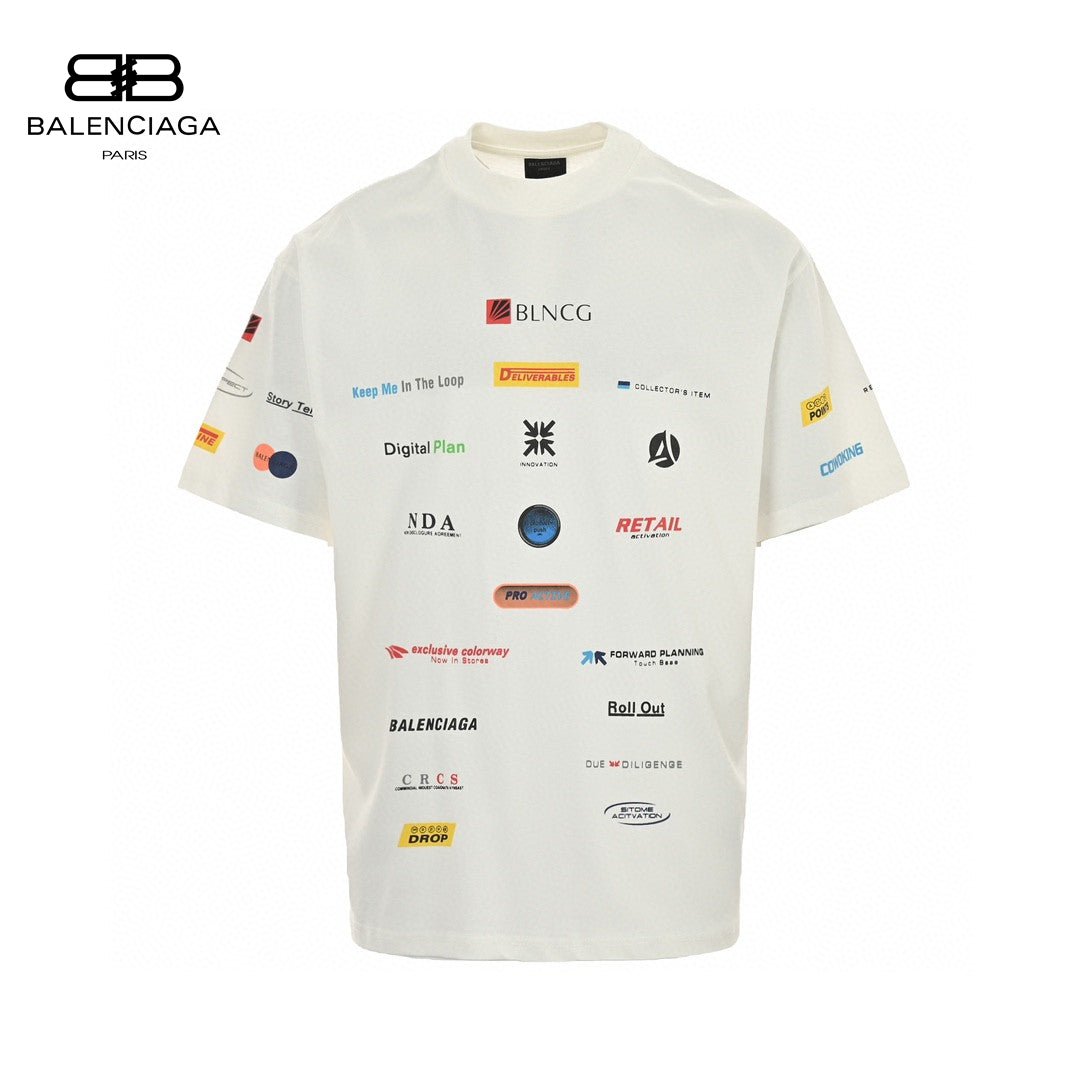T-shirt Balenciaga à imprimé graphique
