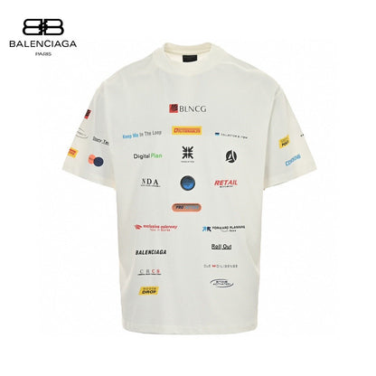 T-shirt Balenciaga à imprimé graphique