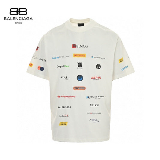 T-shirt Balenciaga à imprimé graphique