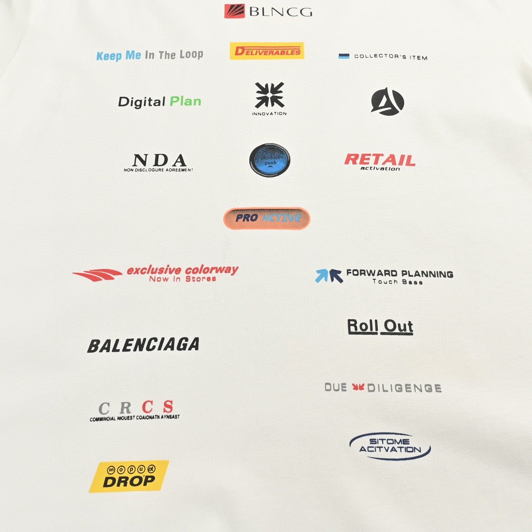 T-shirt Balenciaga à imprimé graphique