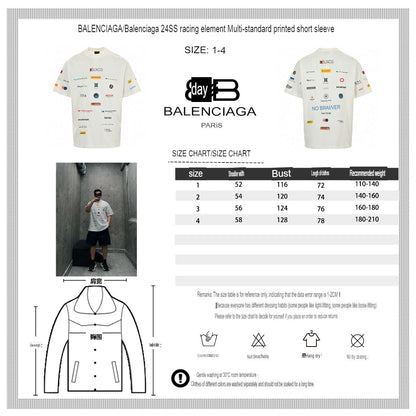 T-shirt Balenciaga à imprimé graphique