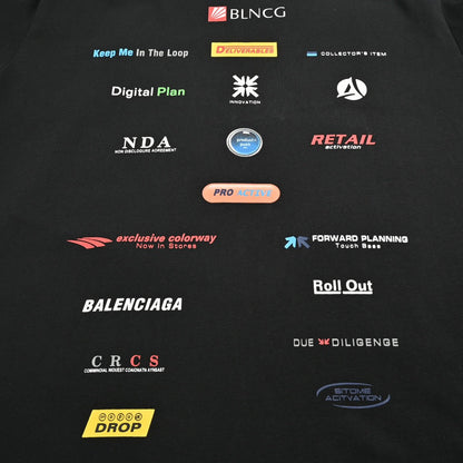 T-shirt à logo Balenciaga