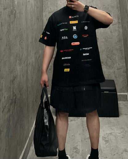 T-shirt à logo Balenciaga