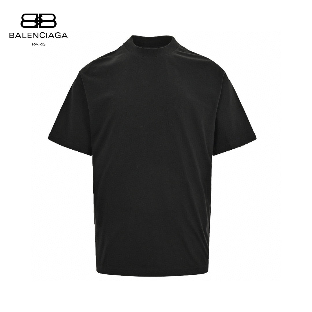 T-shirt noir uni Balenciaga