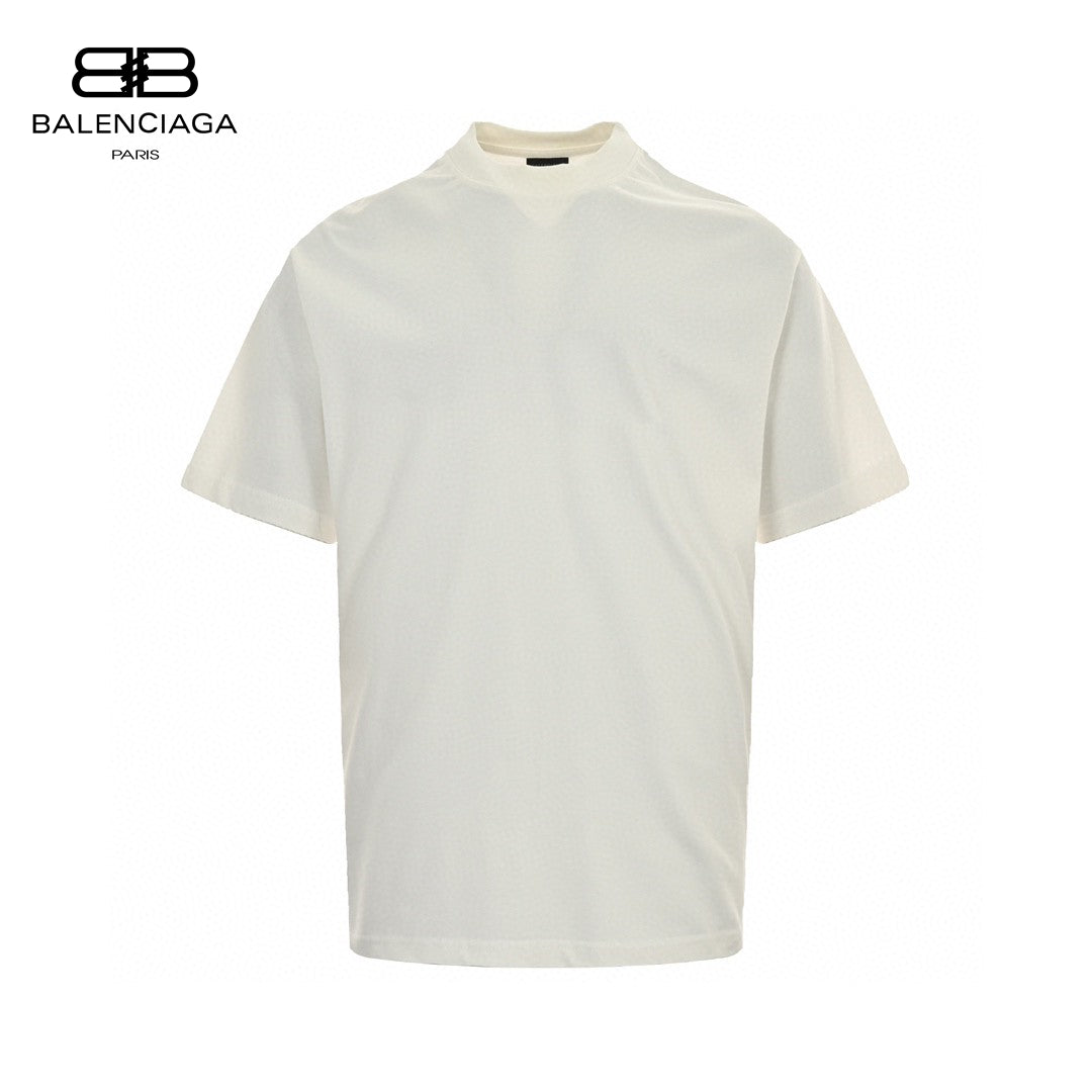 T-shirt blanc uni Balenciaga