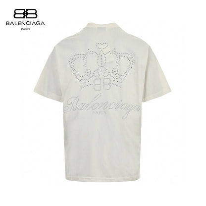 T-shirt blanc uni Balenciaga