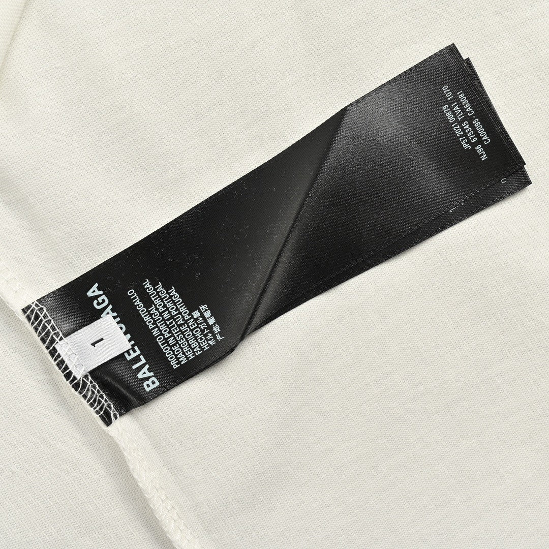 T-shirt blanc uni Balenciaga