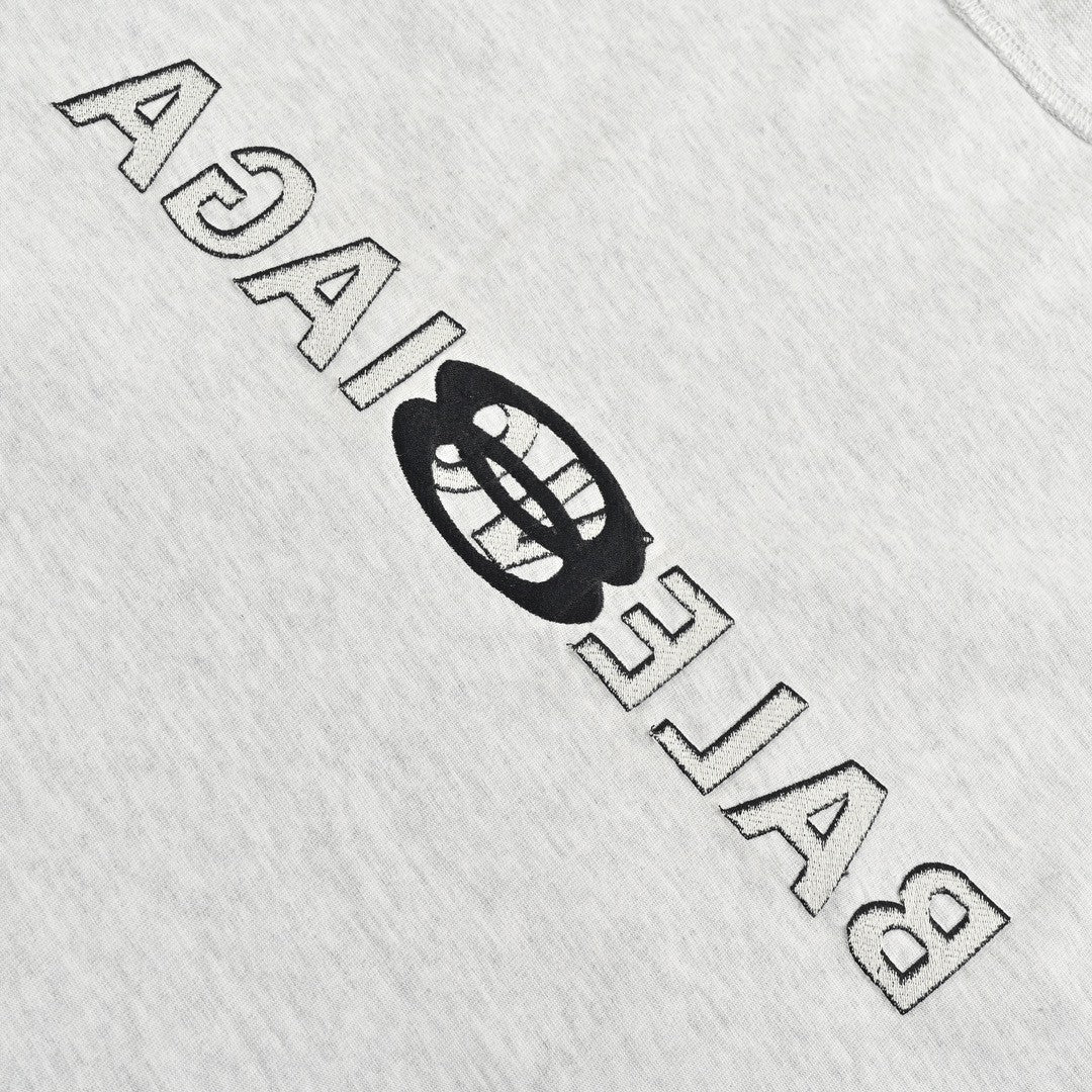 T-shirt Balenciaga à logo réfléchissant