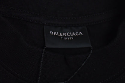 T-shirt Balenciaga avec logo flamme gothique
