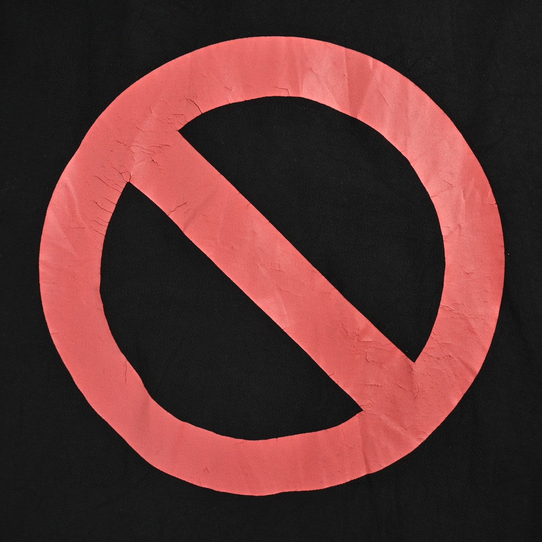 T-shirt Balenciaga Tour avec cordon (noir)