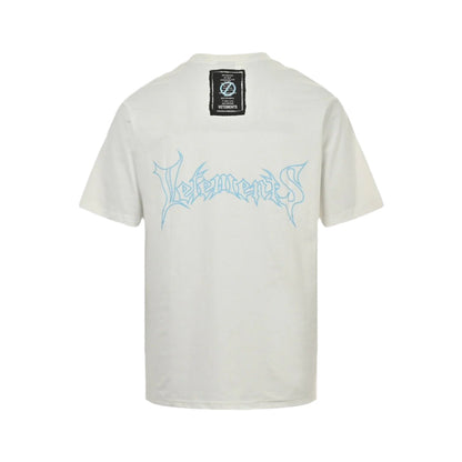 T-SHIRT BLANC BALENCIAGA x VETEMENTS LOGO