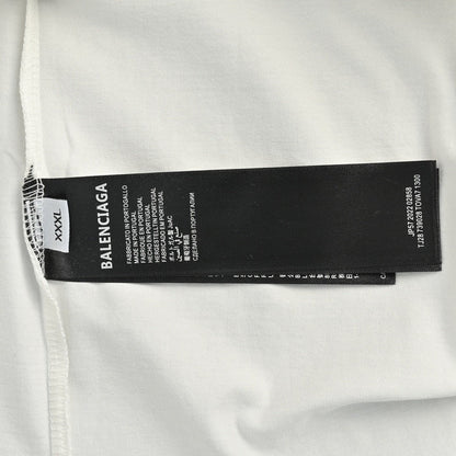 T-SHIRT BLANC BALENCIAGA x VETEMENTS LOGO