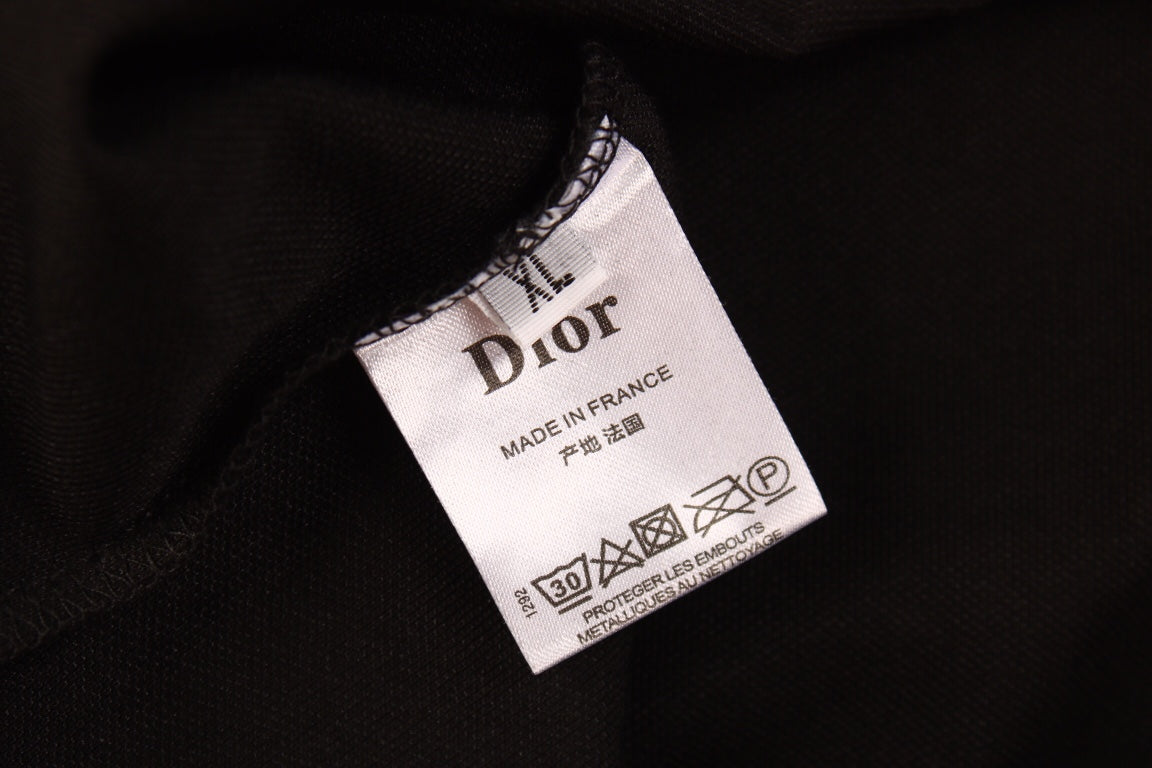 Polo Dior à motif floral