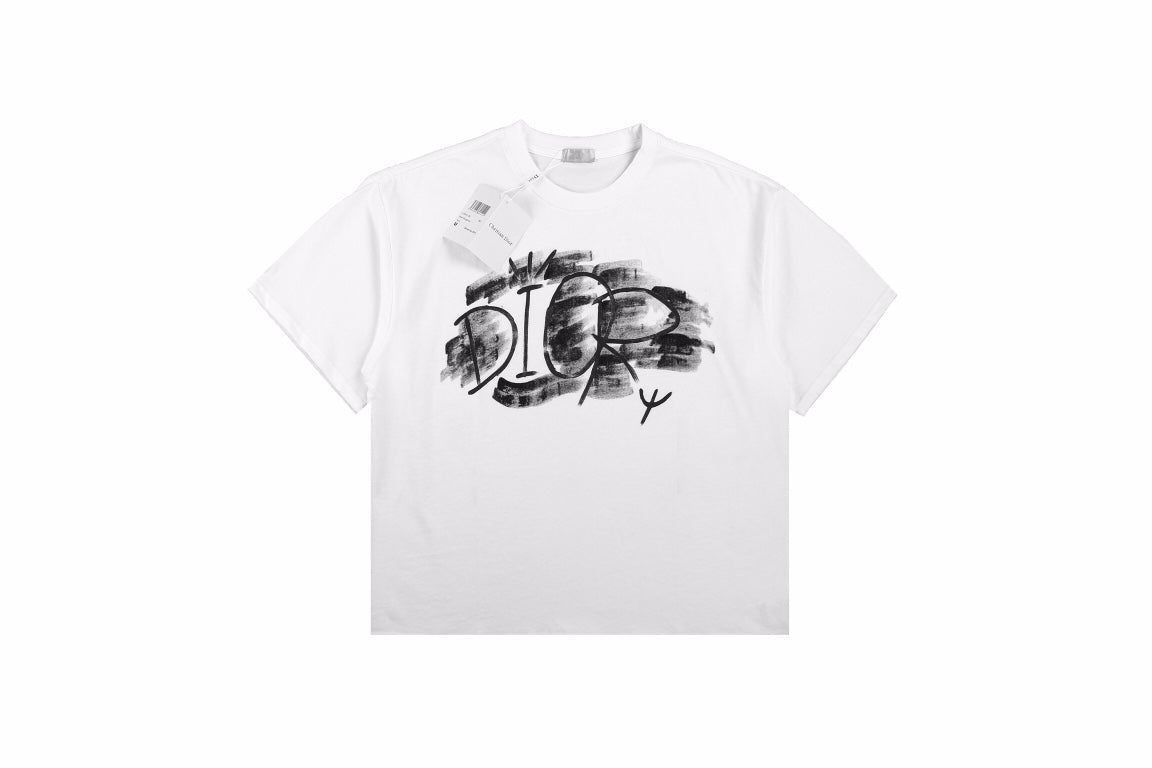 T-shirt Dior avec logo artistique