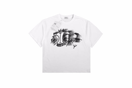 T-shirt Dior avec logo artistique