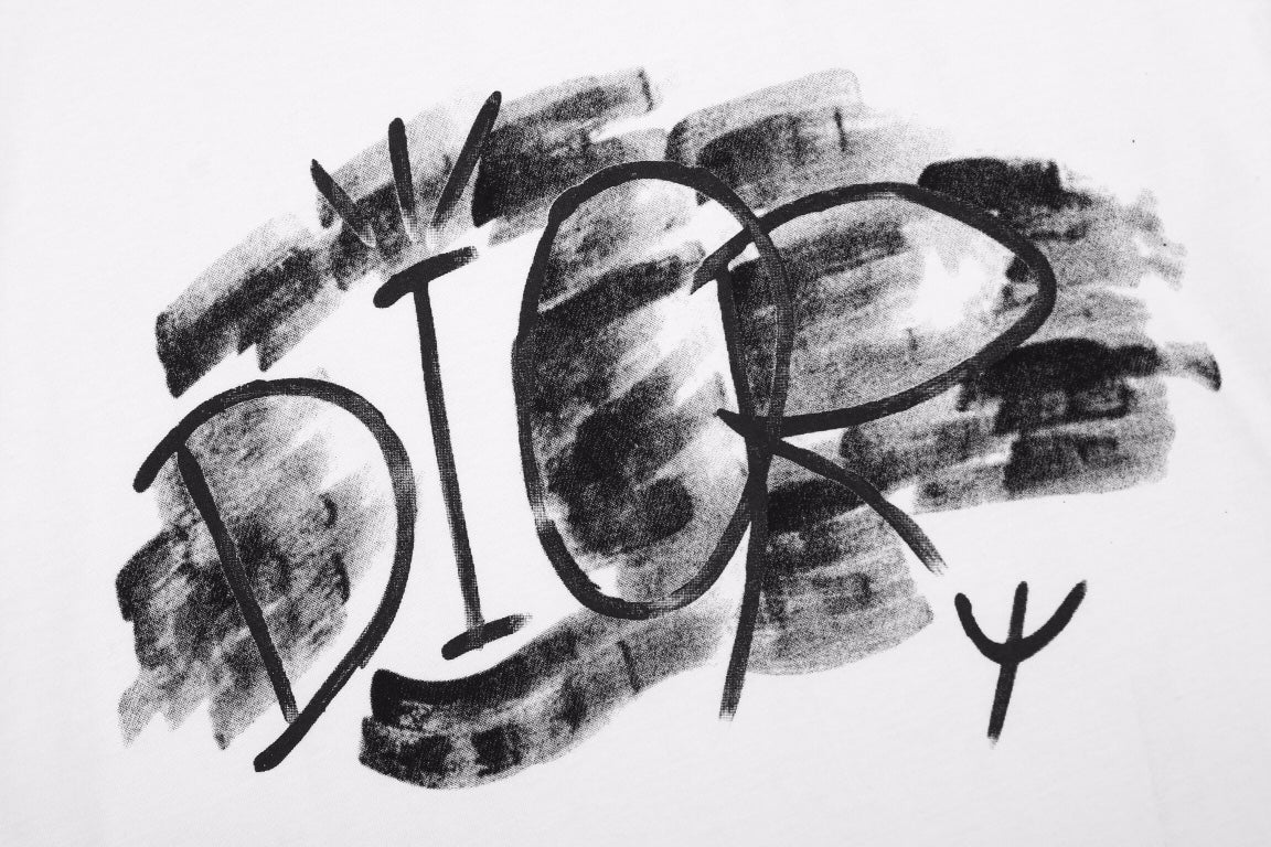 T-shirt Dior avec logo artistique