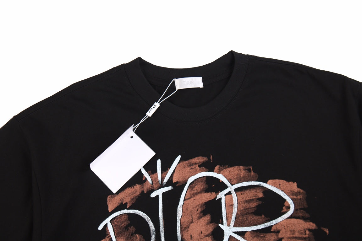 T-shirt Dior avec logo artistique