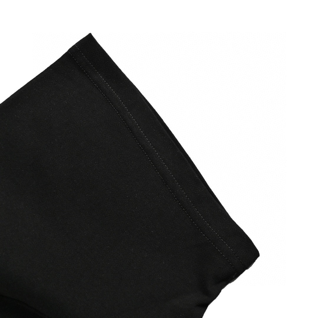 T-shirt noir orné Gucci