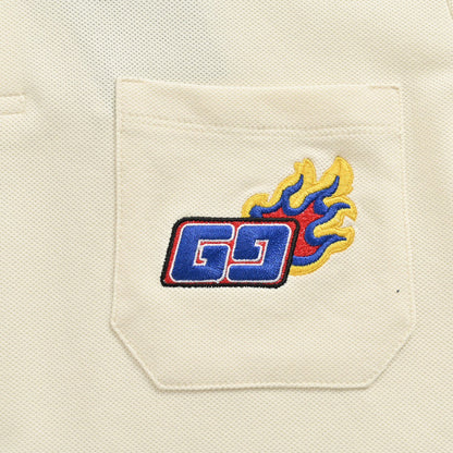 Polo Gucci à logo flamme