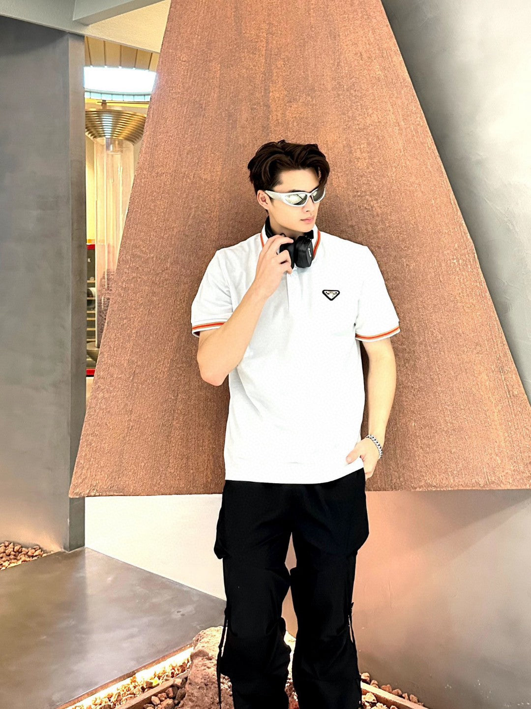 Polo Gucci à logo G entrelacé