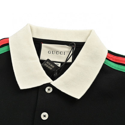 Polo Gucci à manches rayées