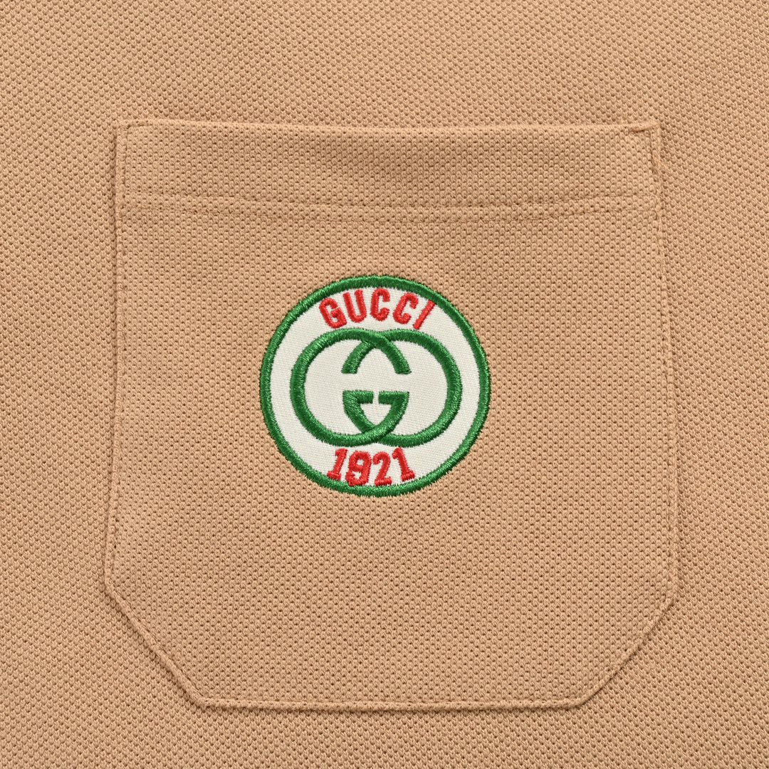 Polo Gucci à manches rayées