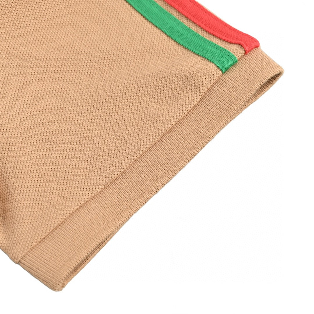 Polo Gucci à manches rayées