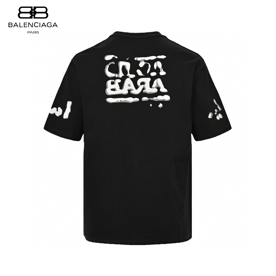 T-shirt noir Balenciaga Acid Arab
