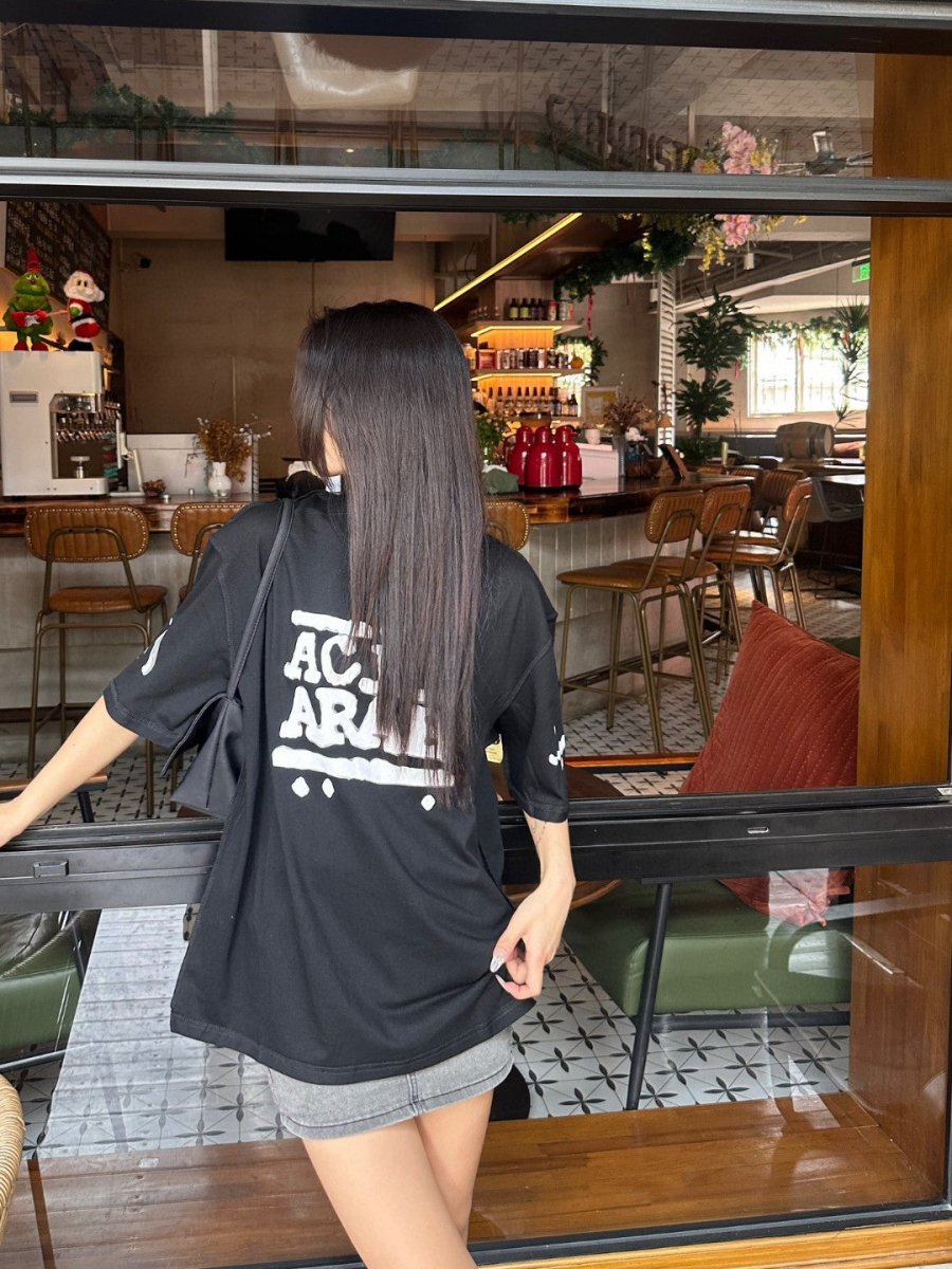 T-shirt noir Balenciaga Acid Arab