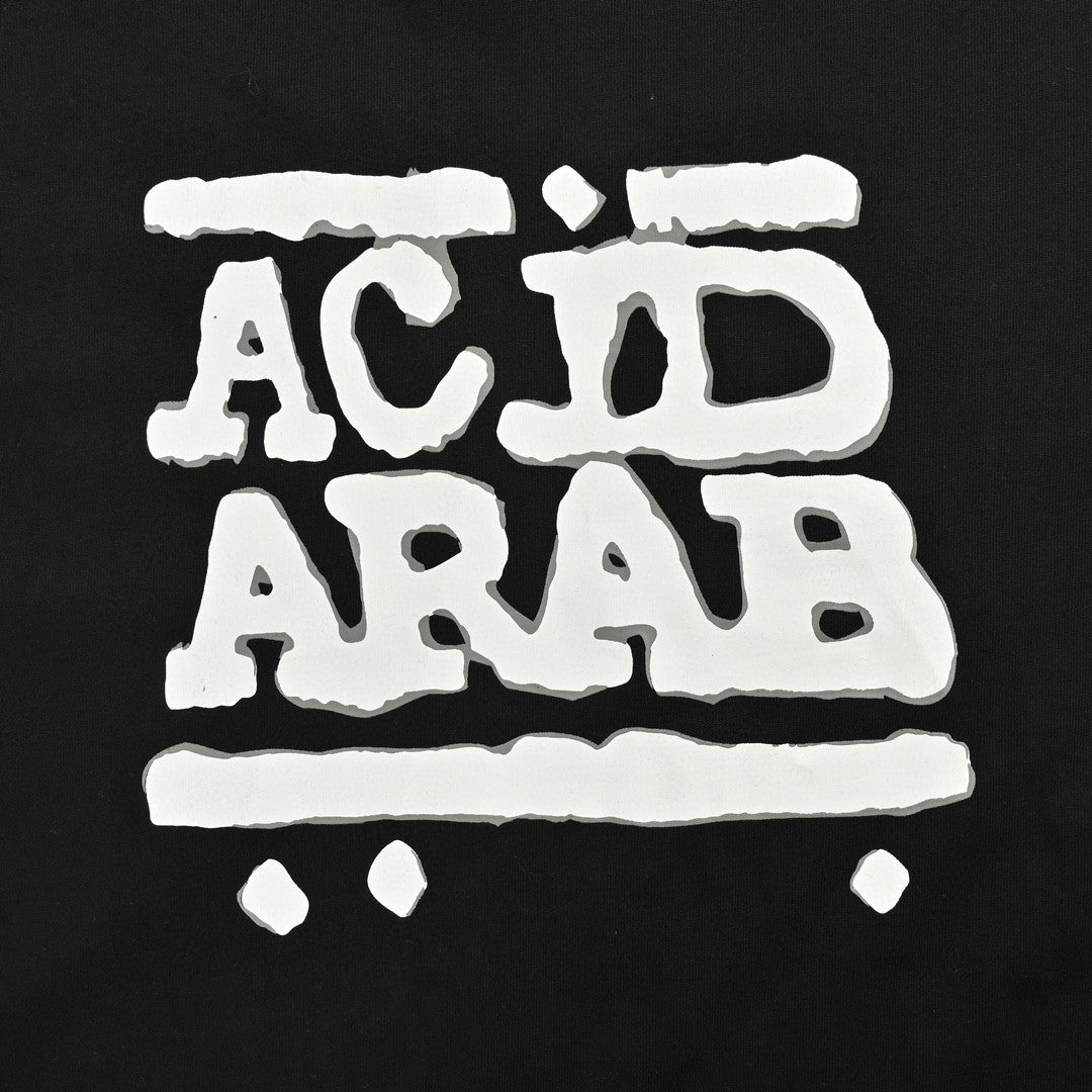 T-shirt Balenciaga Acid Arab (noir)