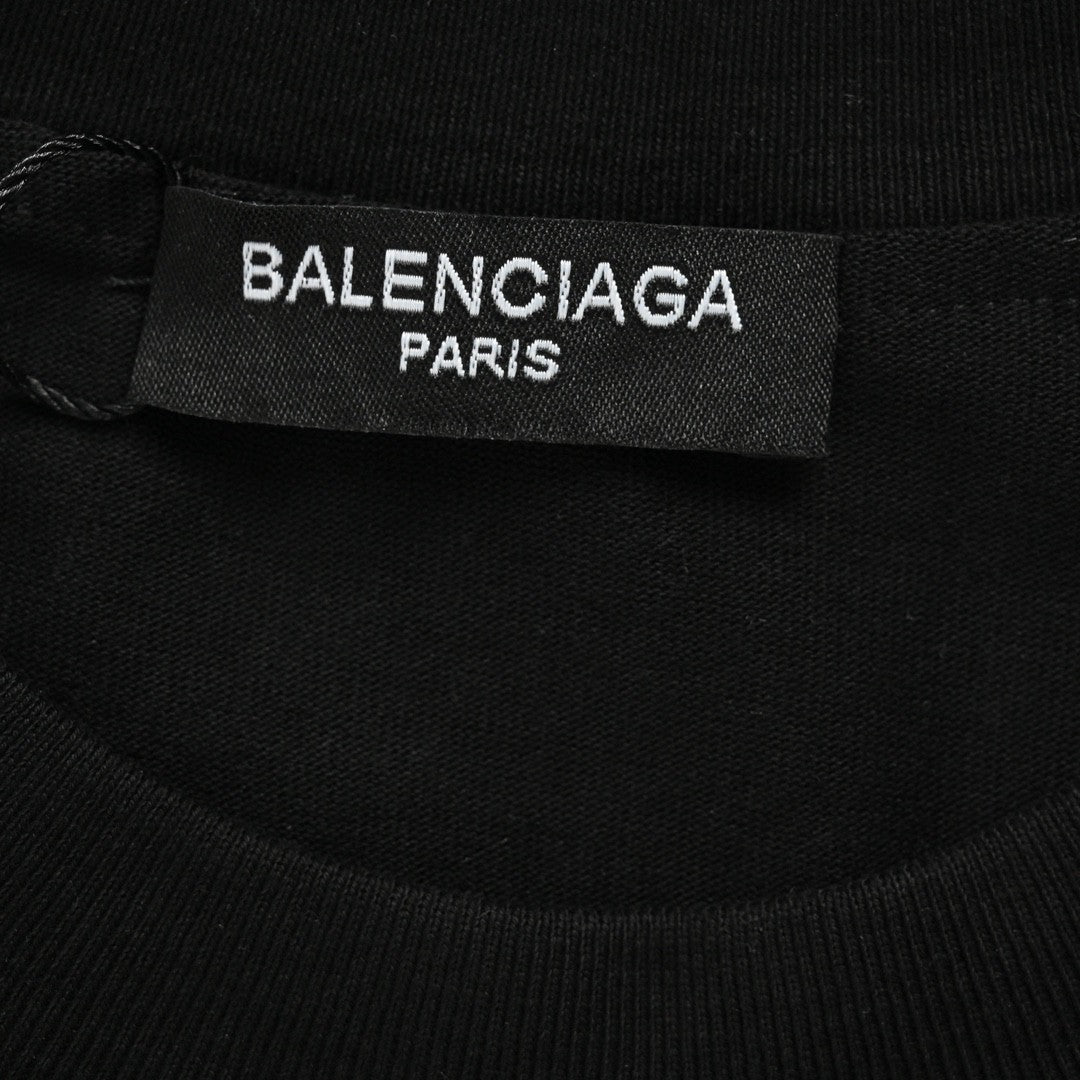 T-shirt Balenciaga Acid Arab (noir)