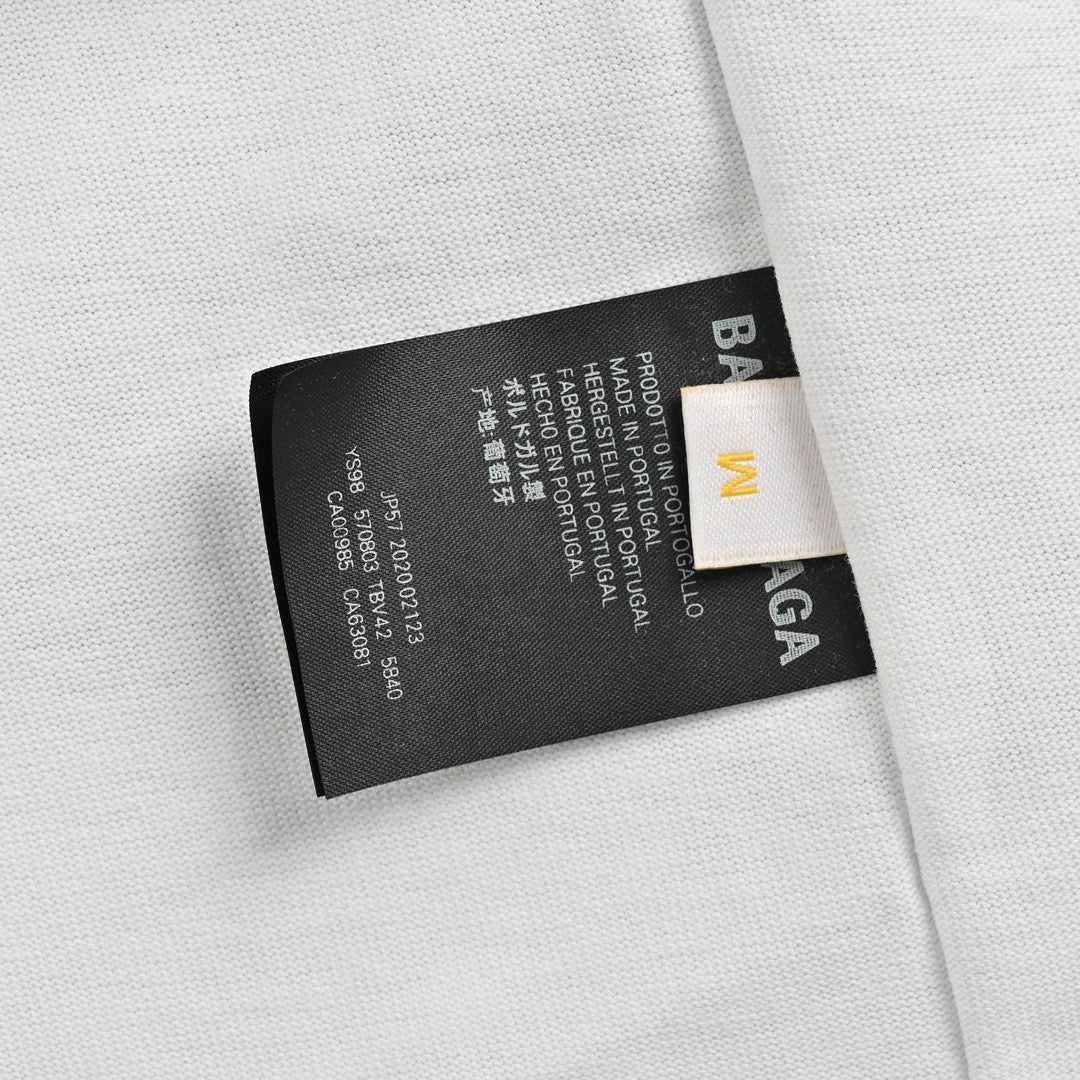 T-shirt Balenciaga Acid Arab blanc