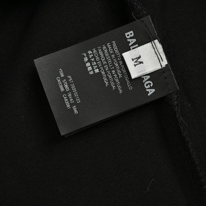 T-shirt Balenciaga à logo BB (noir)