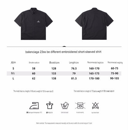 Chemise de la campagne Balenciaga « Be Different »