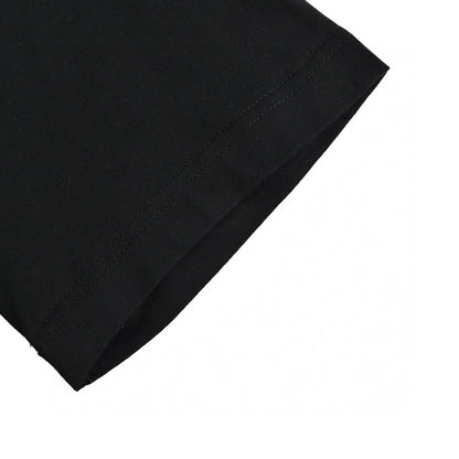 T-shirt noir Balenciaga à motif audacieux