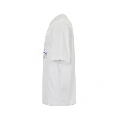 T-shirt Balenciaga à logo cristal blanc