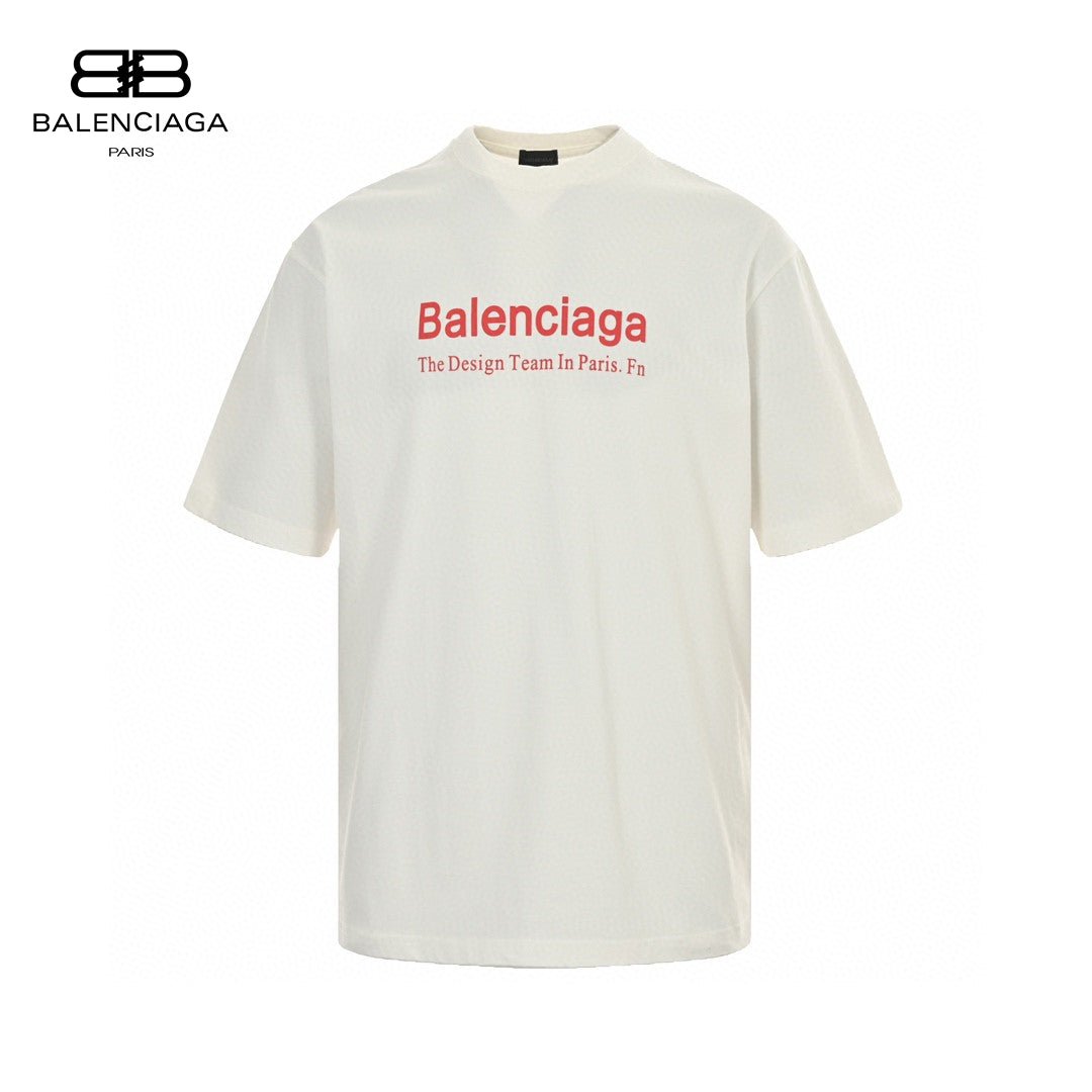 T-shirt Balenciaga Design Team (Blanc)