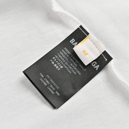 T-shirt Balenciaga à logo déformé