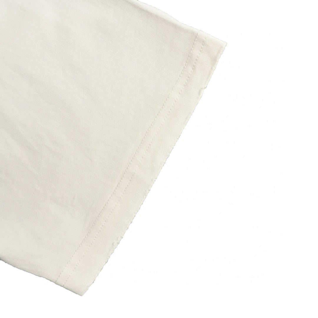 T-shirt Balenciaga à logo gothique (blanc)