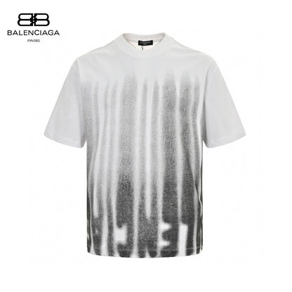 T-shirt à rayures dégradées Balenciaga