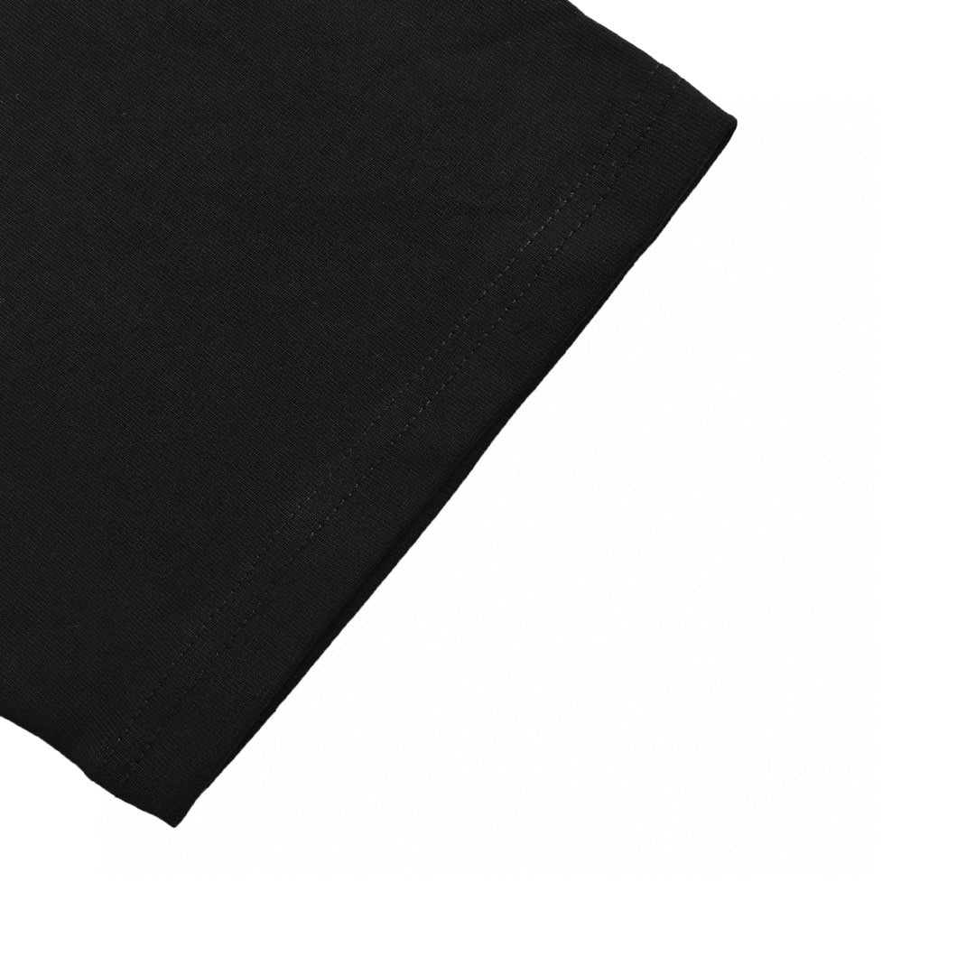 T-shirt noir Balenciaga à logo graffiti