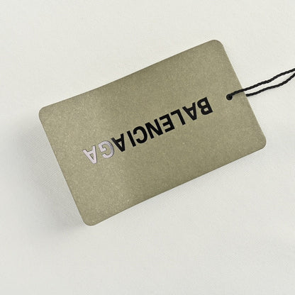 T-shirt blanc Balenciaga à logo graffiti