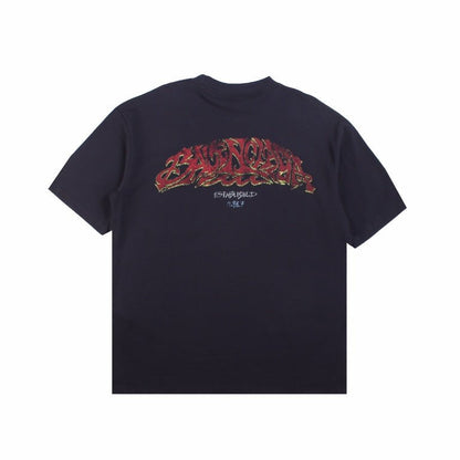 T-SHIRT BALENCIAGA GRAFFITI NOIR