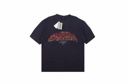 T-SHIRT BALENCIAGA GRAFFITI NOIR