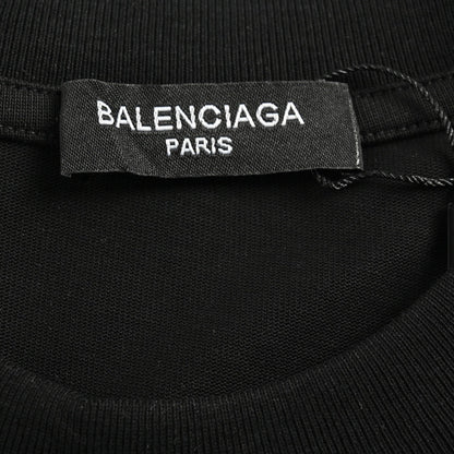 T-shirt Balenciaga à logo graphique (noir)